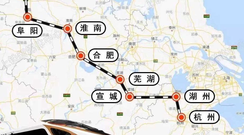 安徽迎來一條新高鐵線路,途徑13座城市,工程總投資898億元