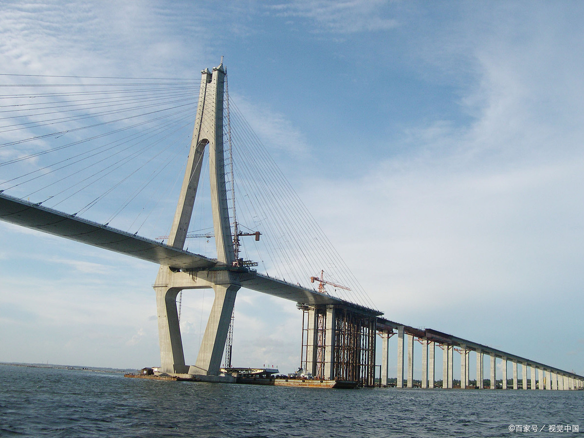 湛江海湾大桥,这座精美的大桥,见证的是我国近年的蓬勃发展!