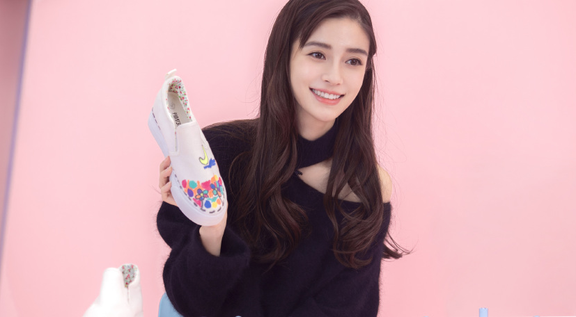 即使生了孩子,angelababy依然非常漂亮,驾驭各种风格的衣服