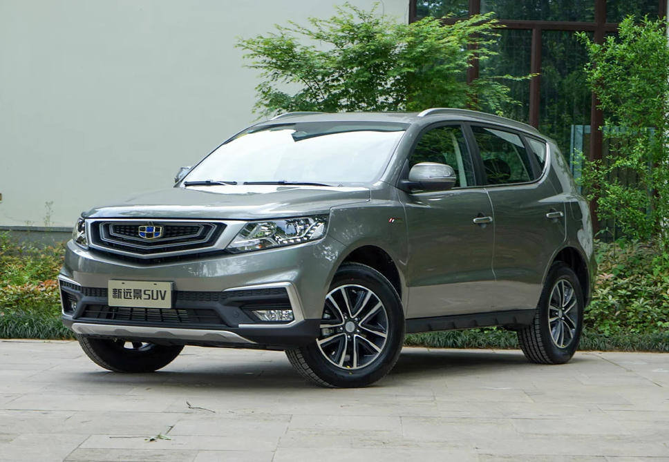 吉利新远景suv的赏析,满满的运动感,很适合年轻人驾驶