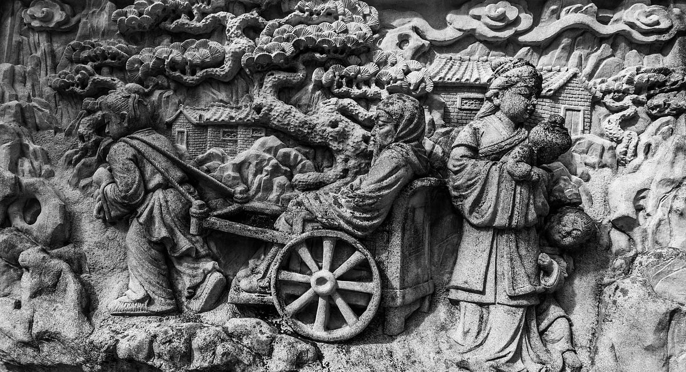 南京太平天国壁画位于汉中门附近堂子街88号古宅.