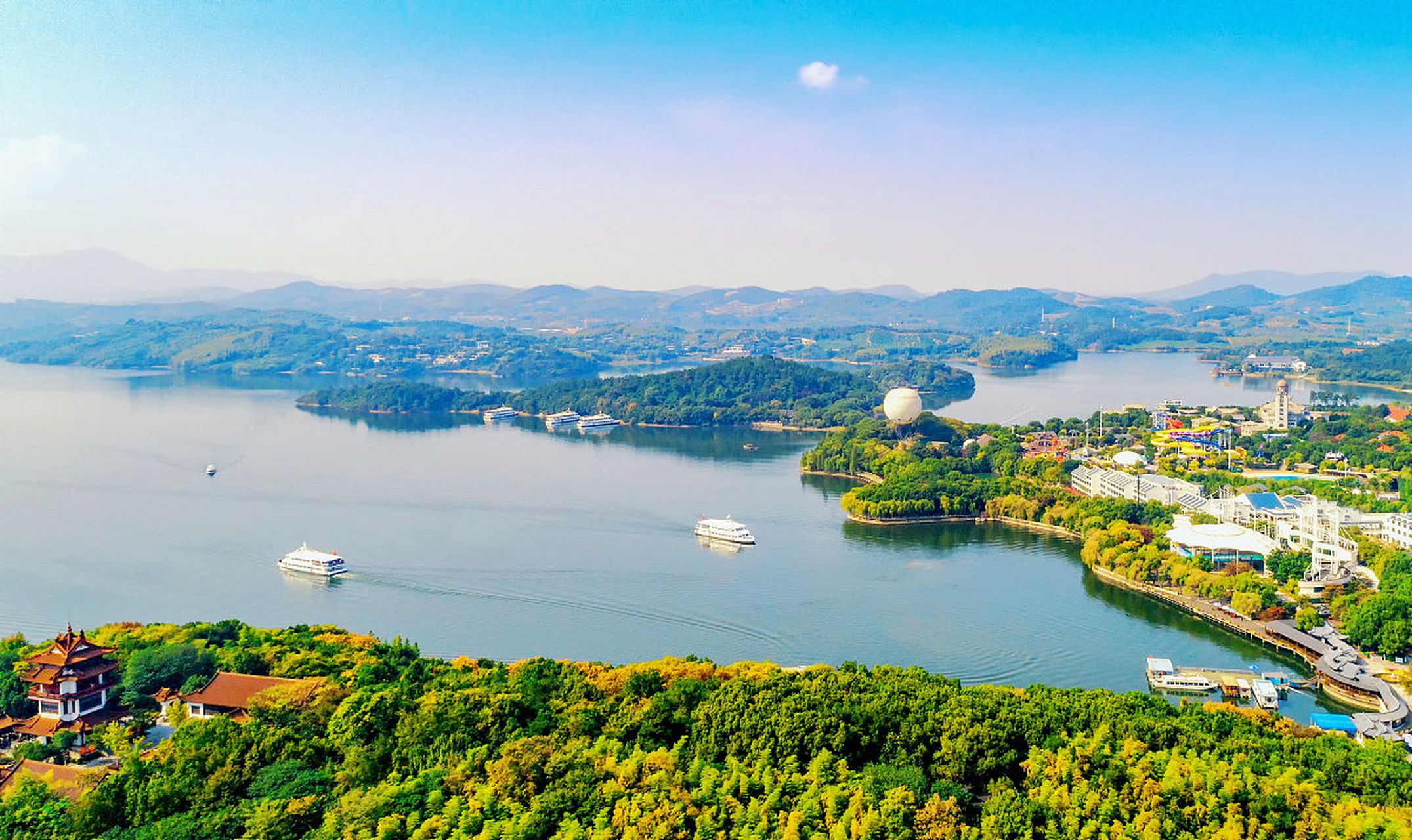 表白新重庆# 重庆长寿湖风景区位于中国重庆市,是一处令人陶然忘忧的