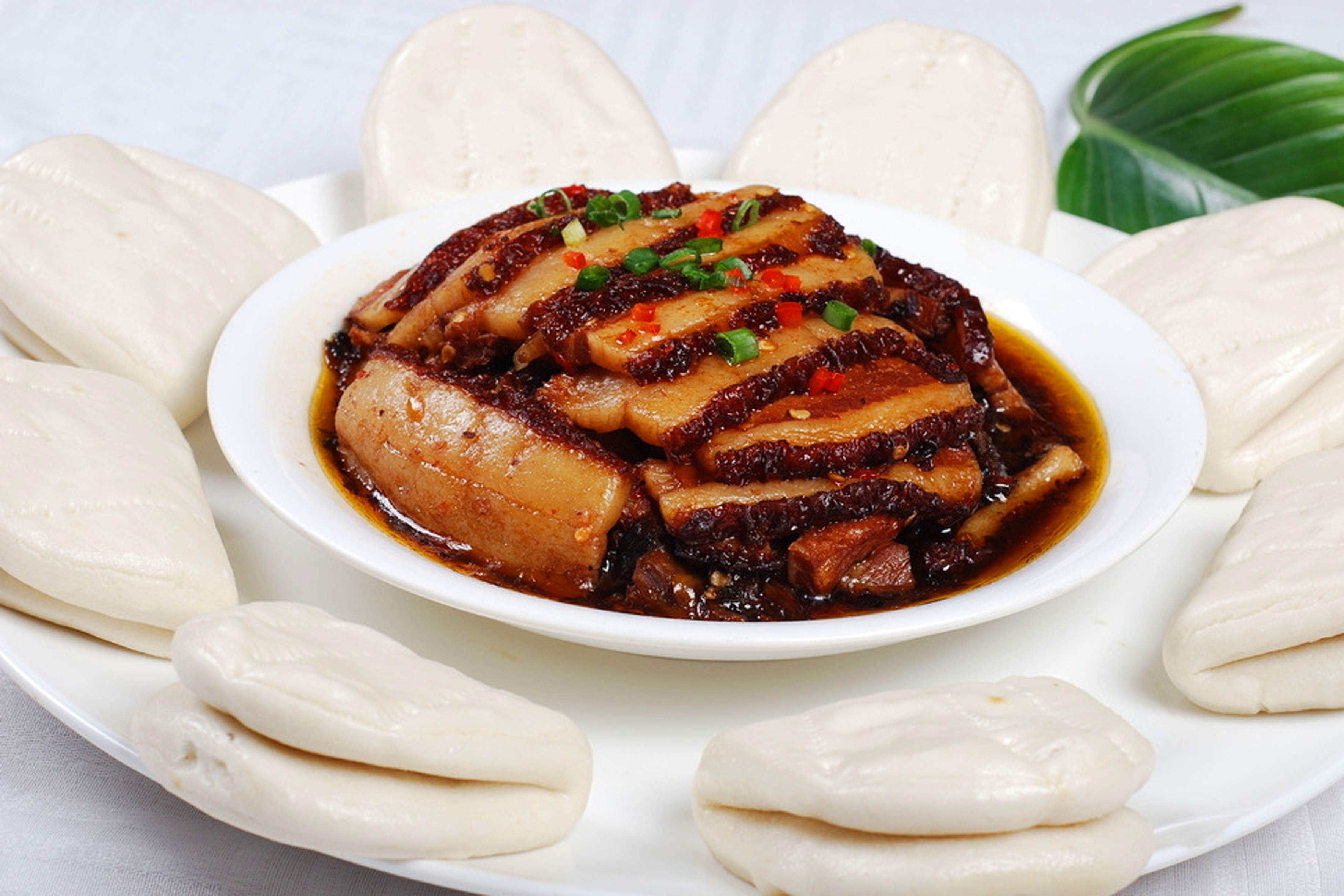 梅菜扣肉:梅菜扣肉汉族传统名菜,属客家菜