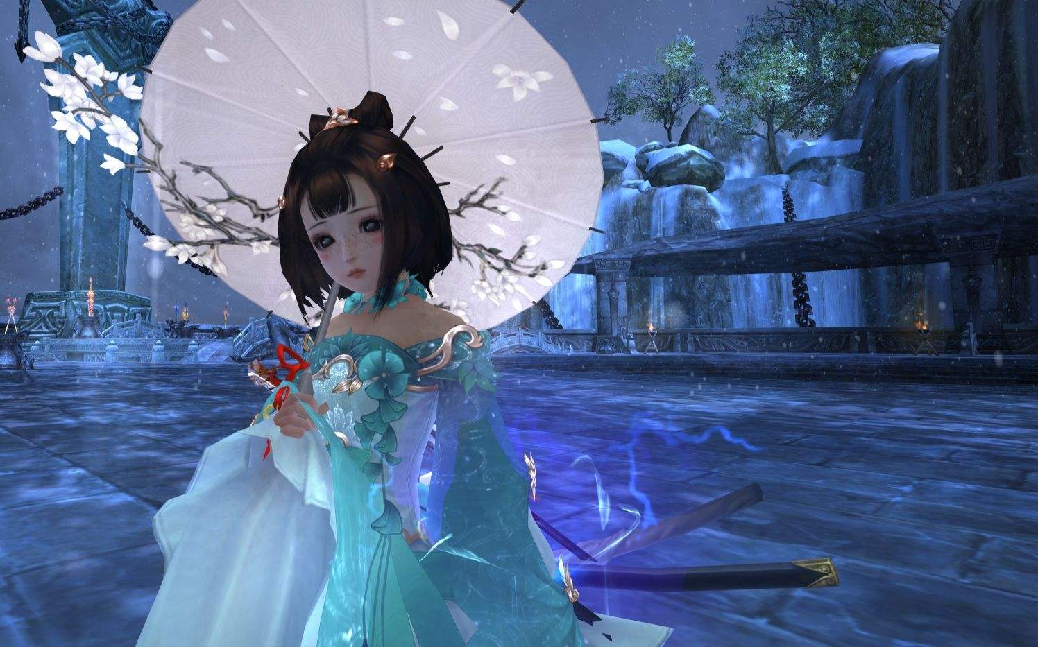 剑网三:蓬莱的朝起暮落风景,大不同!