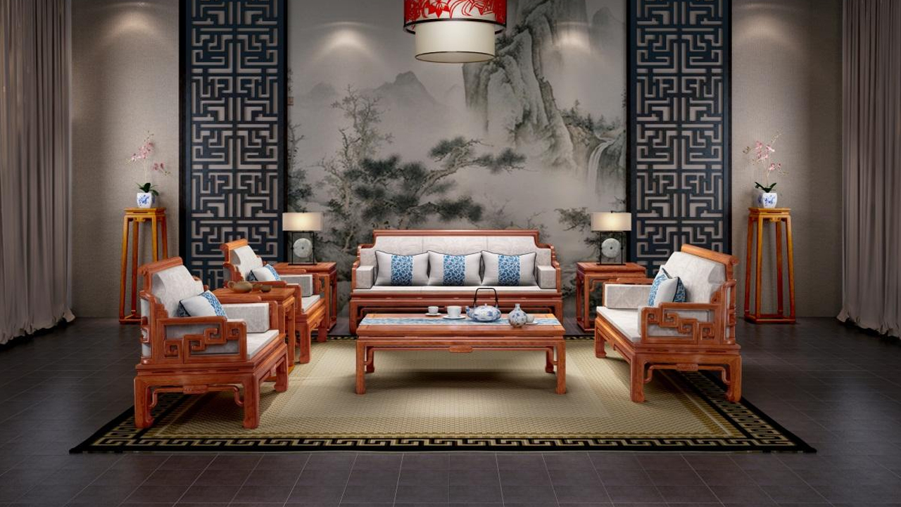 如何营造东方艺术家居?红木家具来助阵!