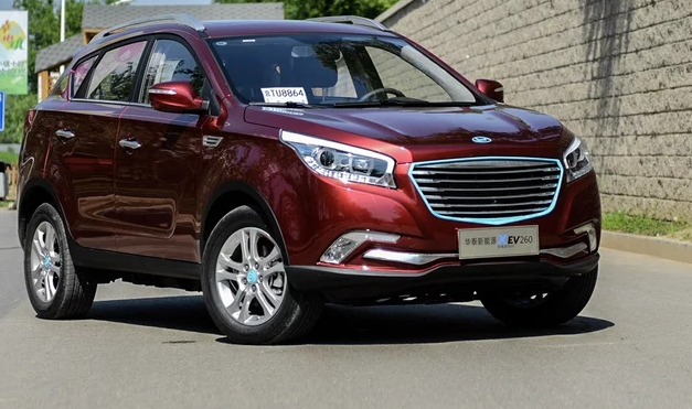 车型显得沉稳,华泰xev260,设计的非常超现代!