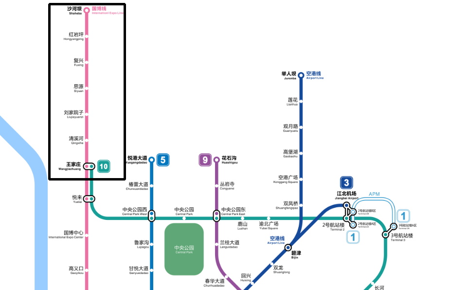 重庆地铁六号线线路图图片