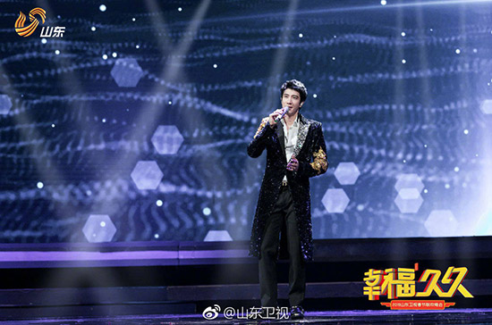 王力宏亮相山东卫视春晚 金曲串烧跨年狂欢