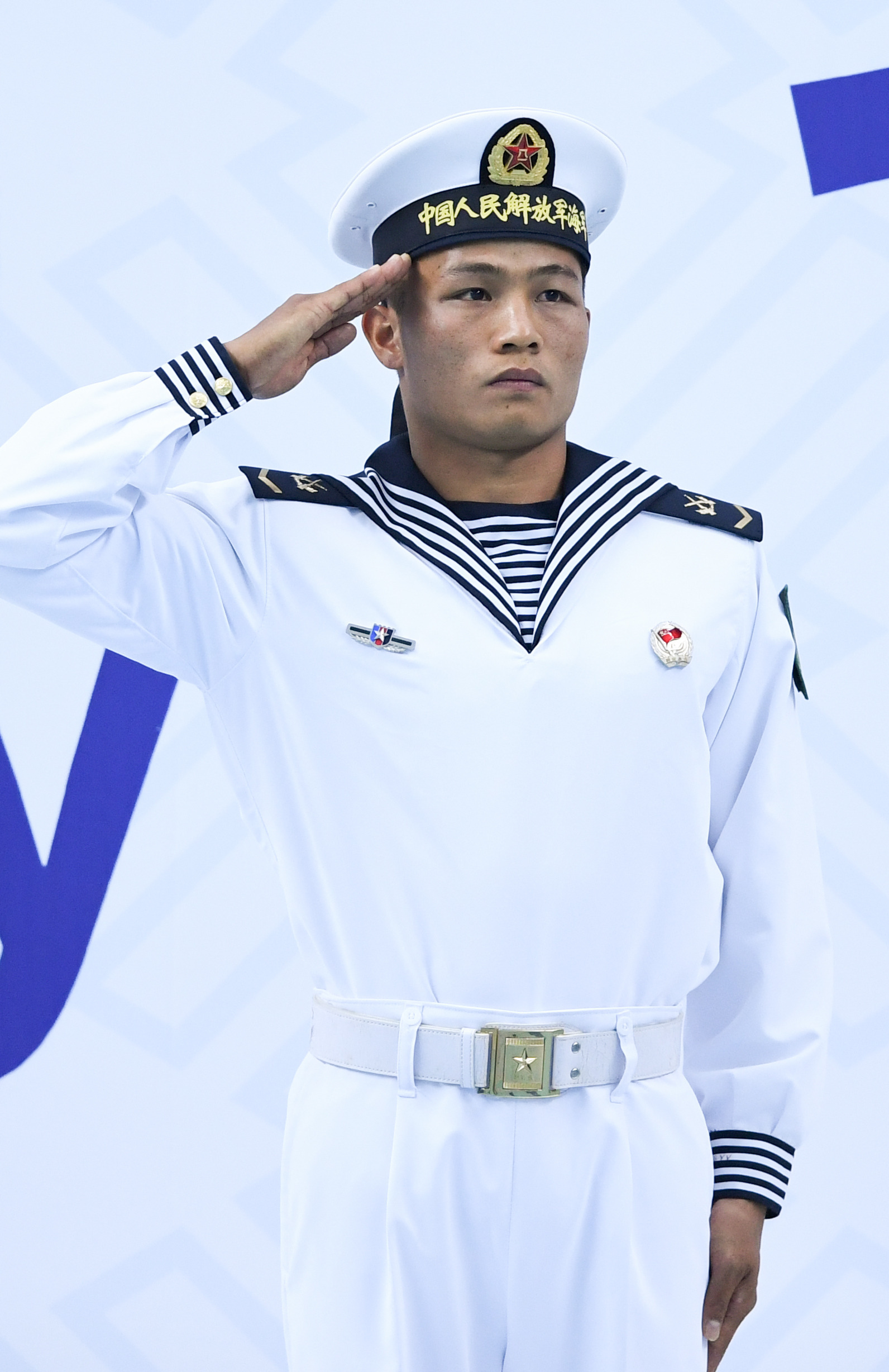 海军五项——男子个人颁奖仪式举行(2)