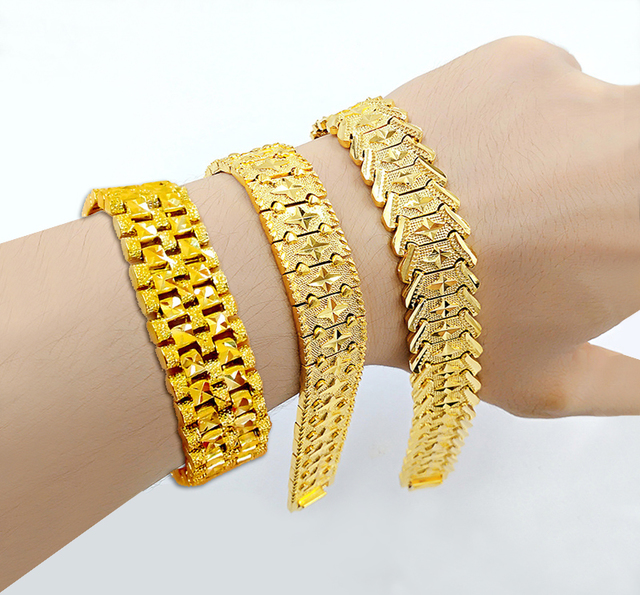 男士沙金帝王戒指,做个暴发户,就是这么简单