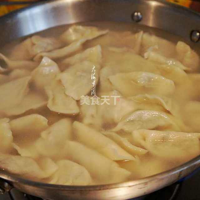 鸵鸟肉蒲公英馅水饺,高蛋白低脂肪,老少皆宜