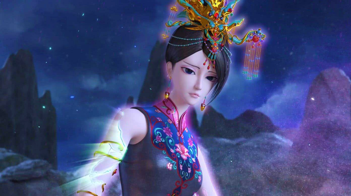 叶罗丽:辛灵全新建模曝光,头饰精致,眼睛被黑化,辛灵复活有望