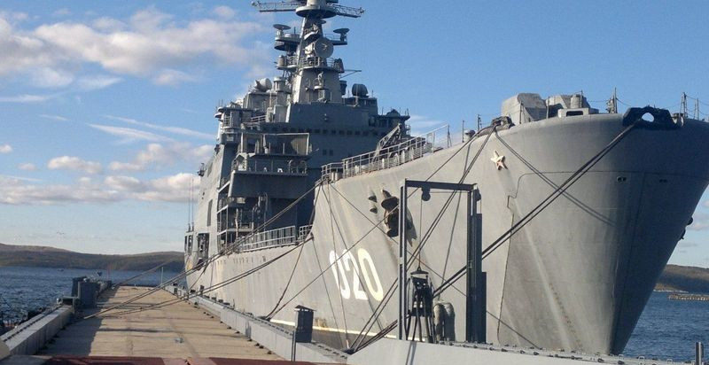 世界最大坦克登陆舰——俄罗斯1174型"伊万·罗戈夫"级