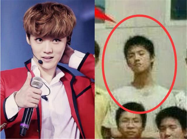 鹿晗上学时最帅,易烊千玺上学时高冷,看到蔡徐坤网友都不淡定了