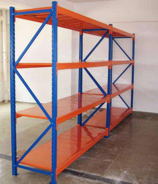 中型层板货架横梁安装短视频-郑州货架厂河南六维