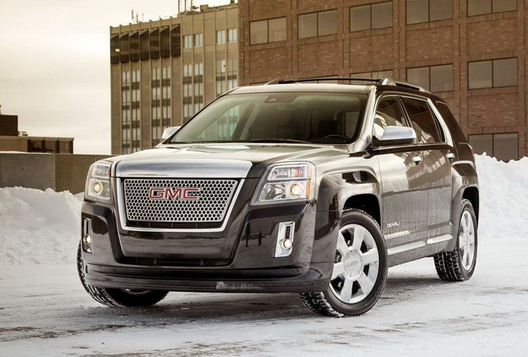 gmcterrain2013款 denali,内饰做工不错,大部分软包,质感挺好的,就是