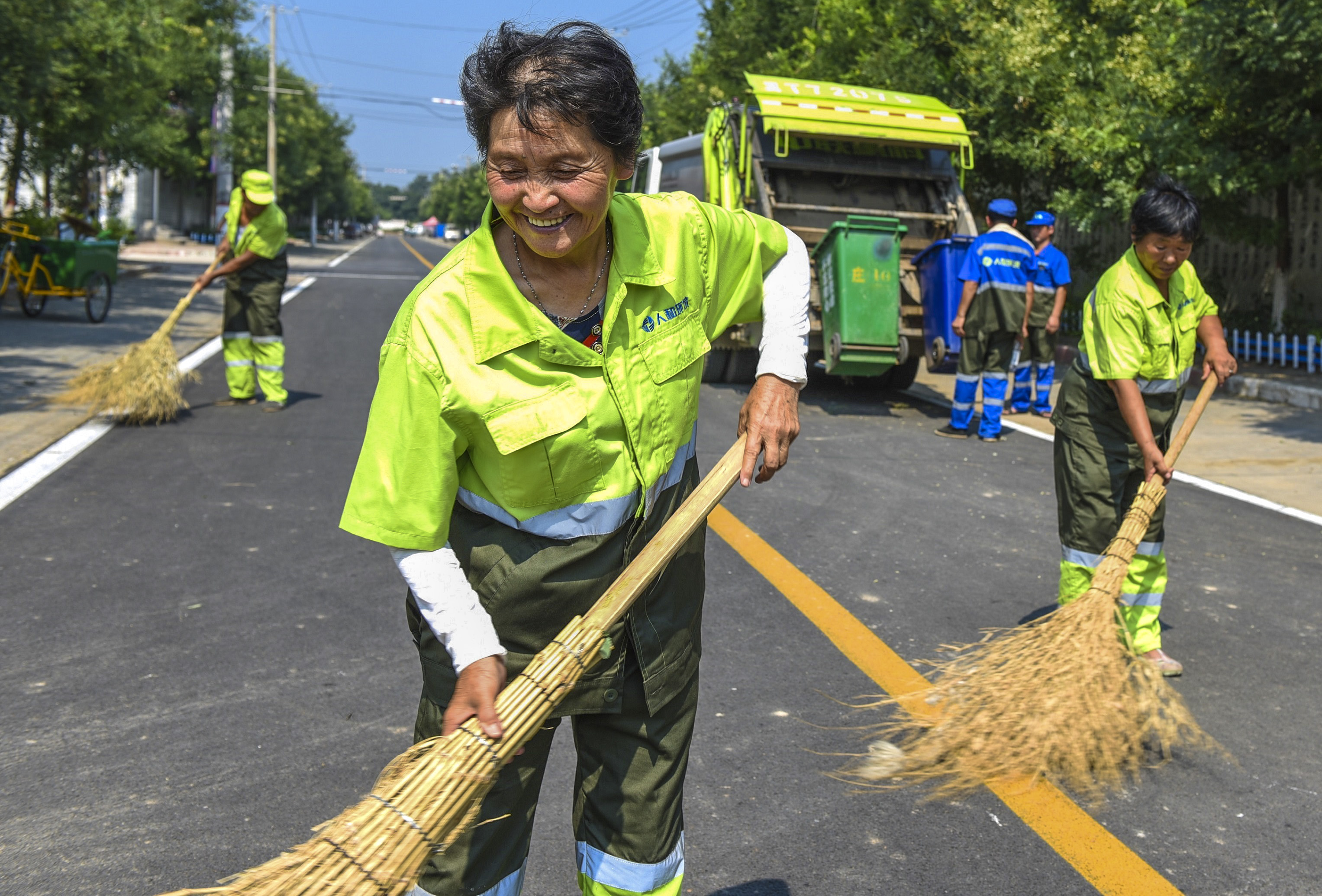 河北深州:城乡环卫一体化助力乡村振兴(2)
