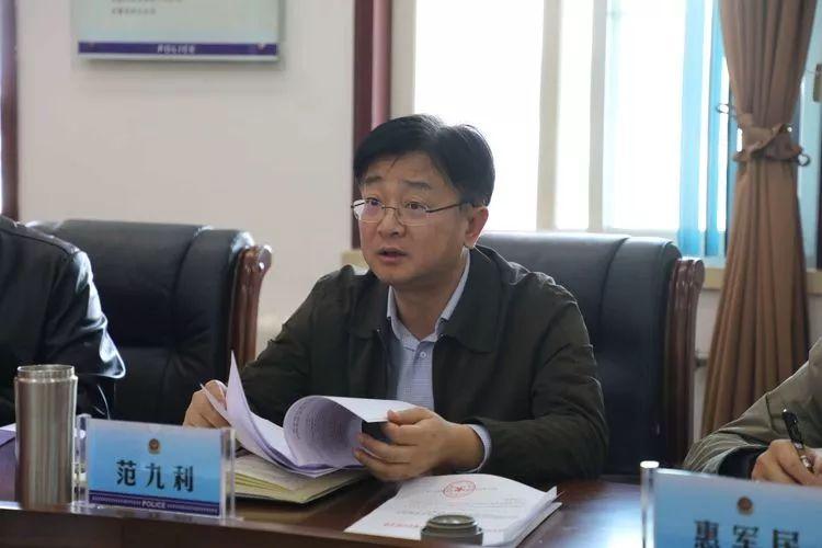 范九利深入办案单位推进全区扫黑除恶专项斗争