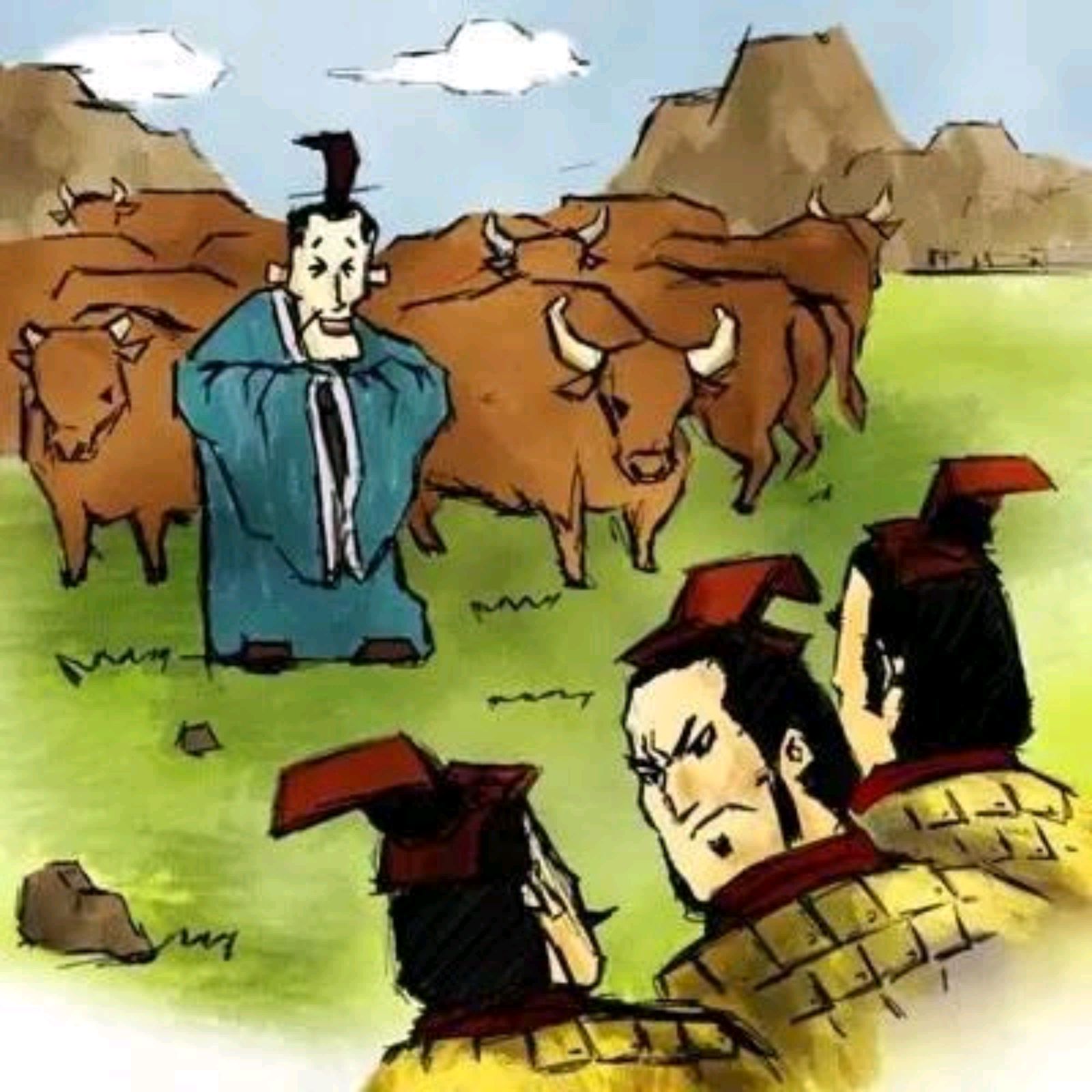 大智大勇的历史故事—弦高犒秦师救郑