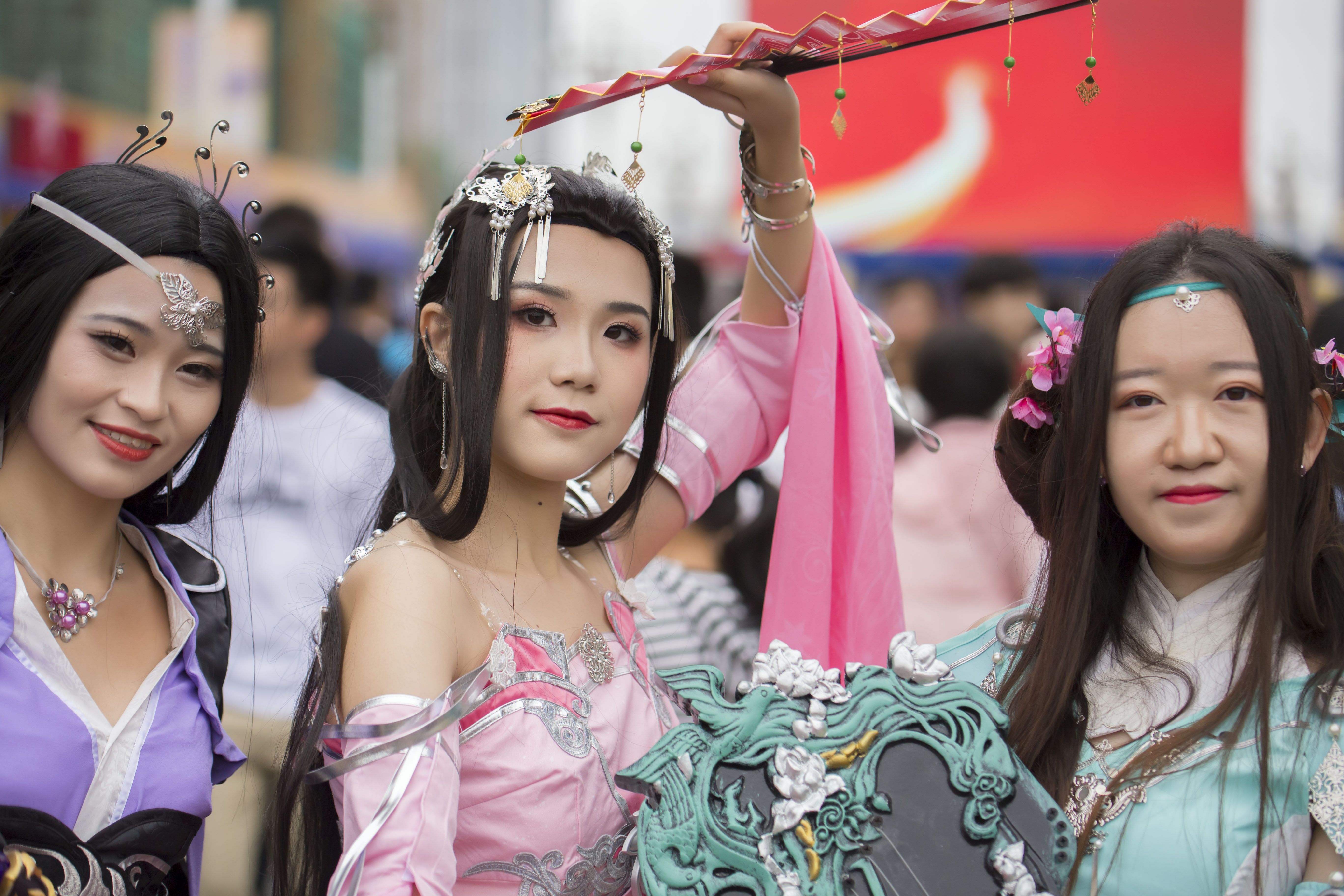 集美软三动漫展,cosplay美女大集合