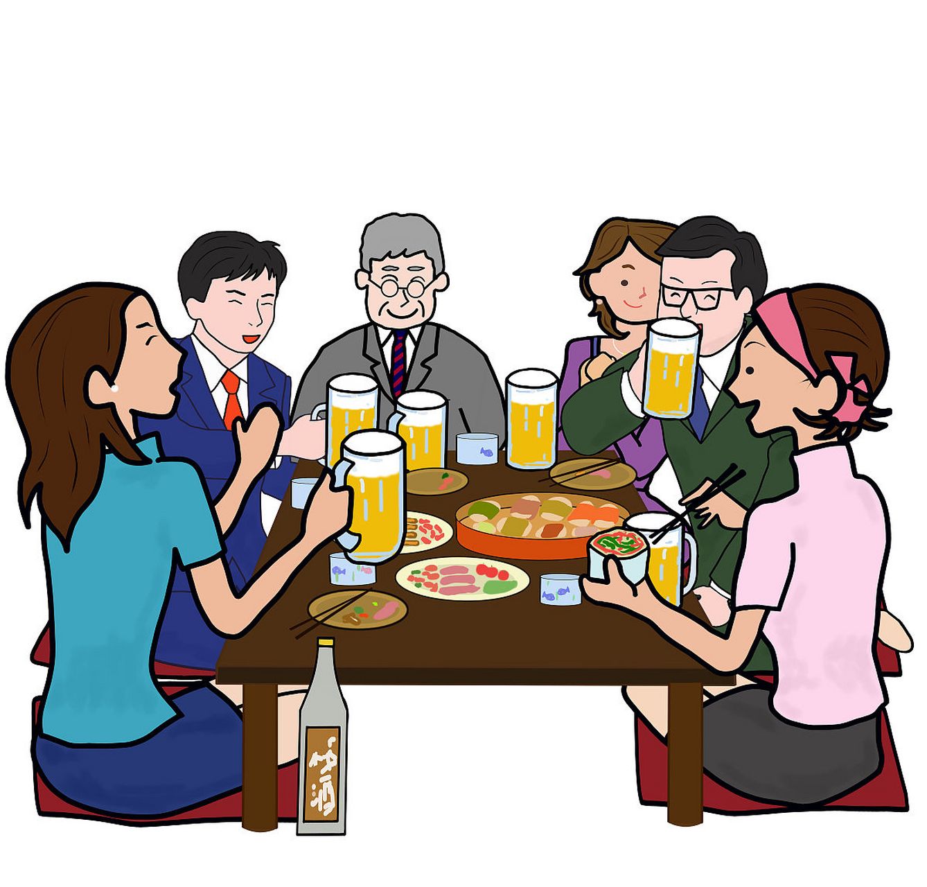 春节期间免不了走亲访友,大餐是避免不了的.