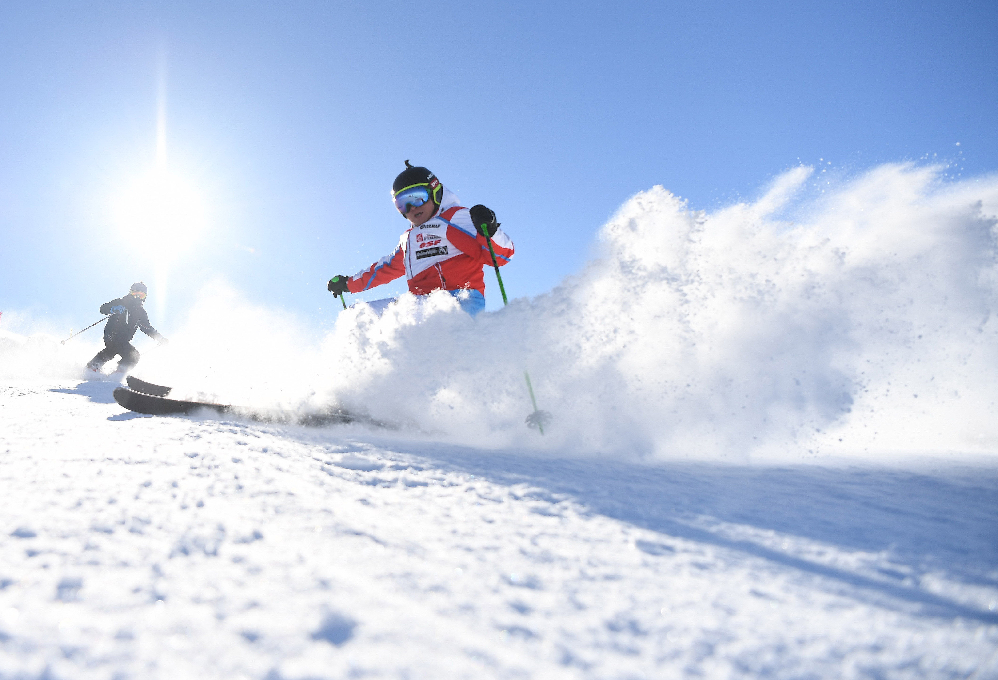 冬日畅滑可可托海国际滑雪场