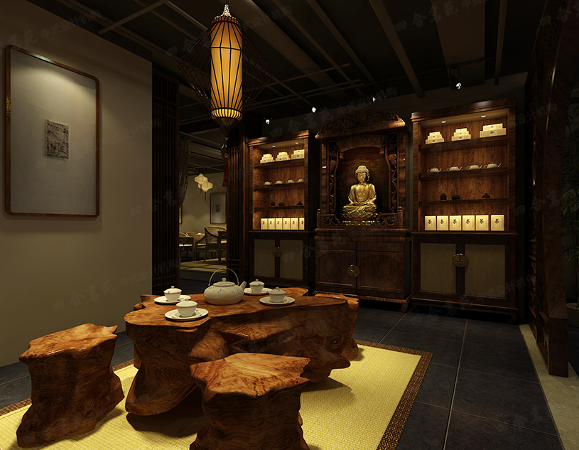 古典中式茶楼设计 让我们感受到尘世之外的安宁