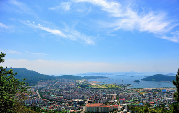 胖虎旅游:韩国釜山著名景点,镇海市!