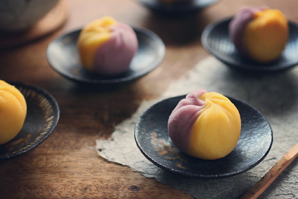 韩国有裱花蛋糕,日本有美到冒泡的日式和果子,精致好看软糯好吃