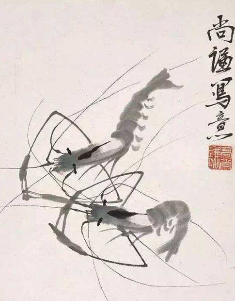张大千精心画了幅虾图,专家连连称神,老人却悄悄说:画错了