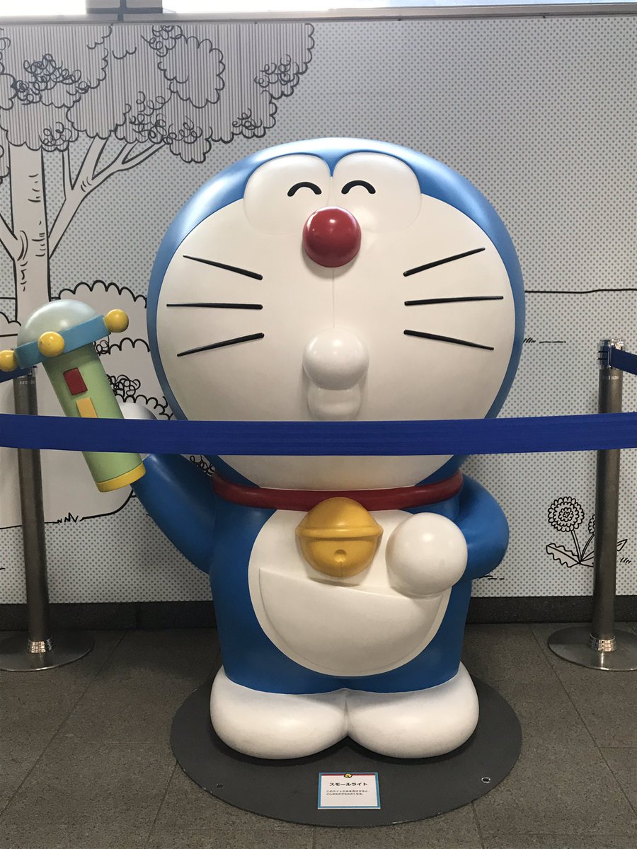 藤子·f·不二雄博物馆必经车站大变身!哆啦a梦元素遍布各处