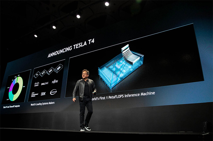 nvidia再发一款图灵显卡tesla t4:75w tdp,2560个cuda核心