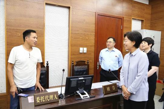 李静到北辰法院调研指导工作