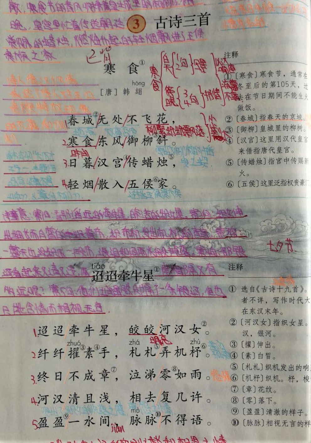 小学复学!六年级语文学霸笔记,别人家的孩子都是如何学习的?