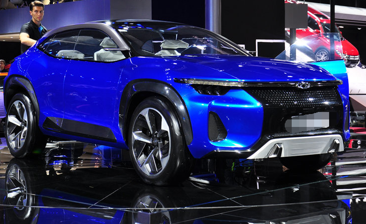 奇瑞tiggo coupe2017款concept,造型新颖,设计非常出色!