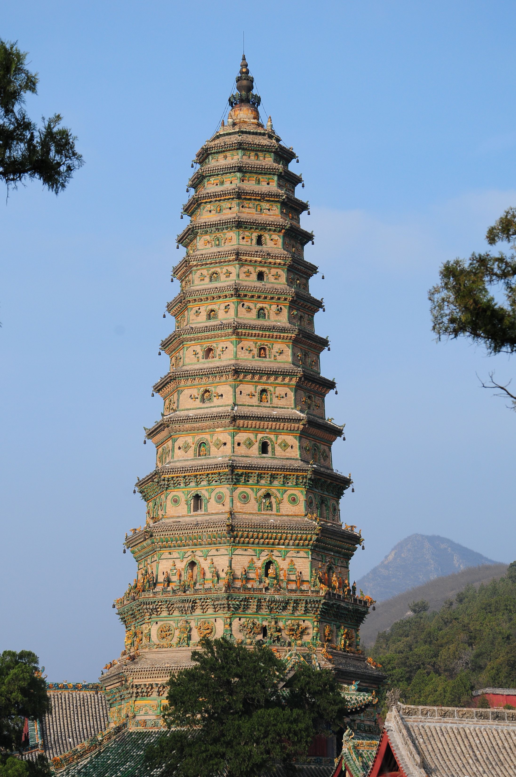 广胜寺图片飞虹塔图片