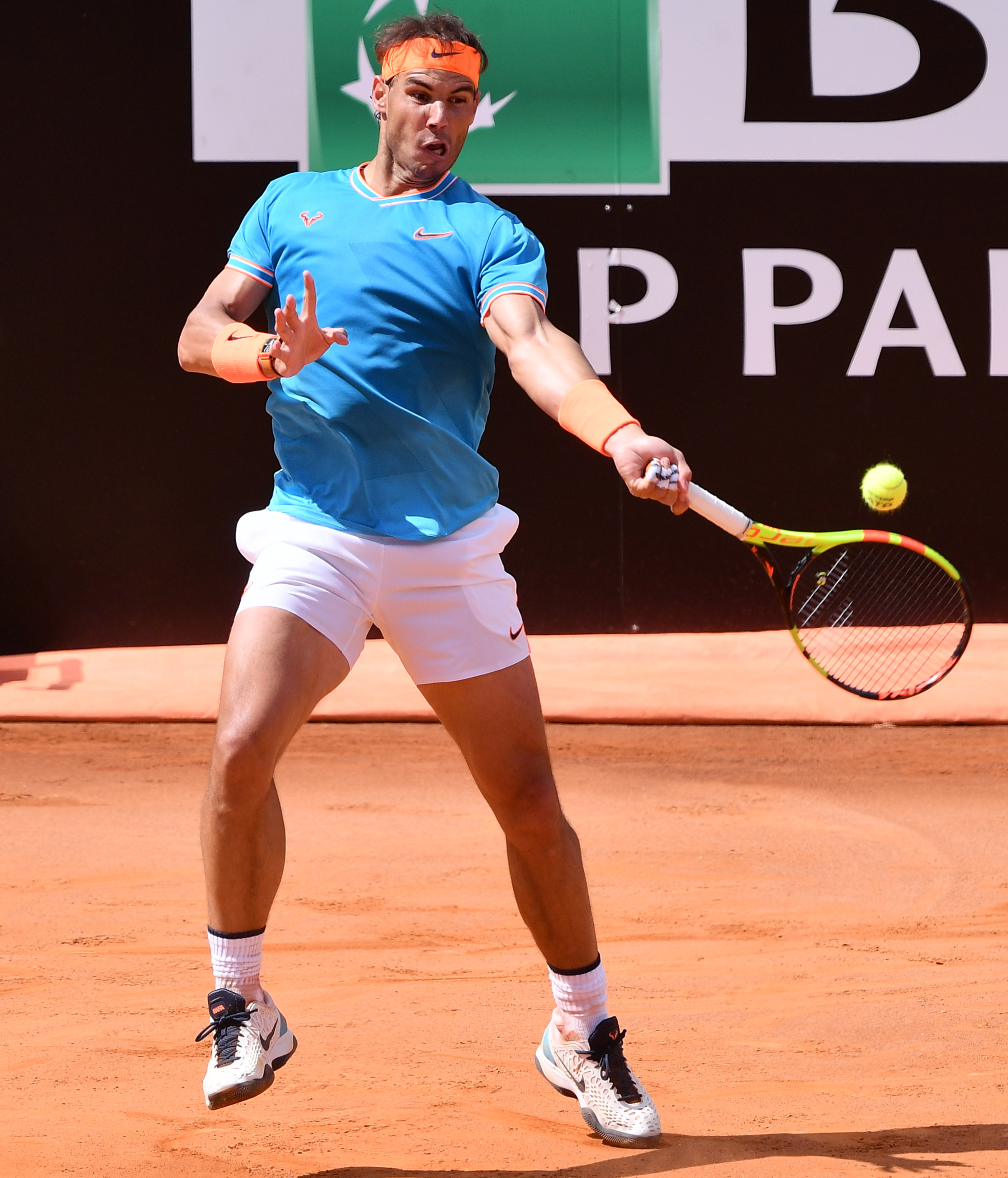 2019年5月18日    (体育)(6)网球——意大利公开赛:纳达尔晋级半决赛