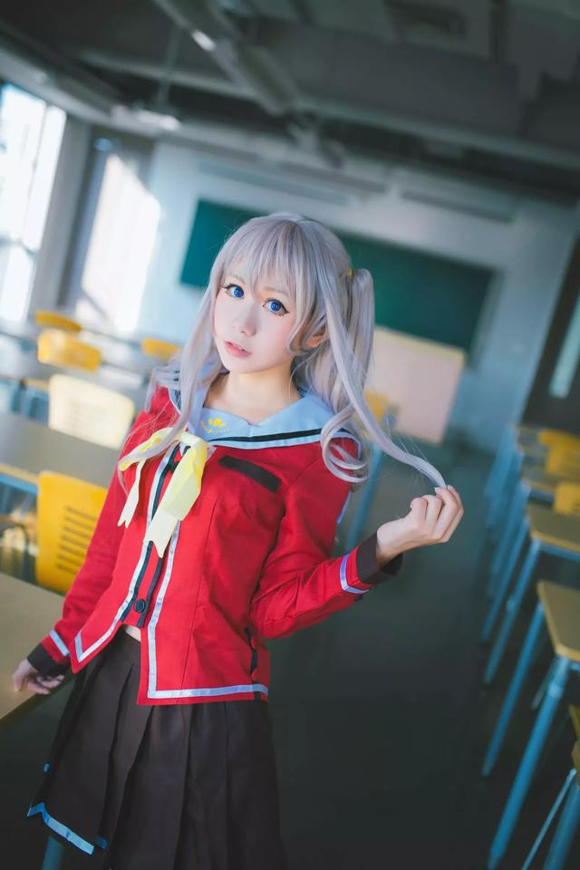 友利奈绪,misa喵老师cosplay(上)