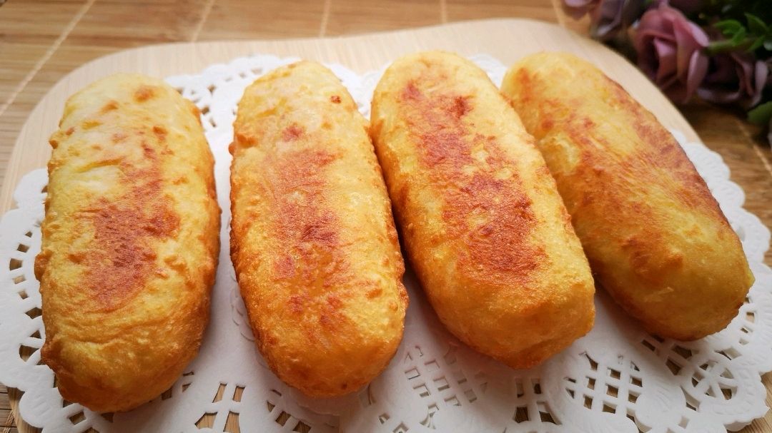想吃土豆芝士饼不用买,教你在家做,外酥里嫩还拉丝,满口留香