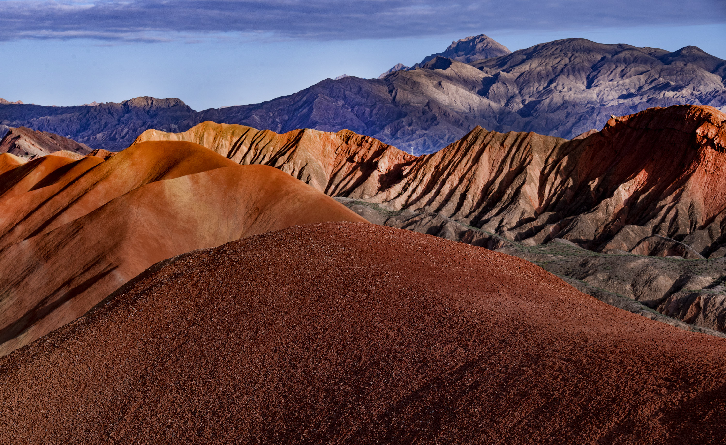 张掖丹霞地貌 七彩缤纷世界(6)