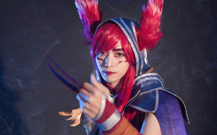 英雄联盟:同款阿狸cosplay,sneaky美到炸,余小c却闪瞎眼睛