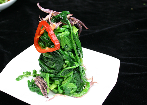 这道菜的烹饪时间并不长,吃完了非常开心,这味道我喜欢!