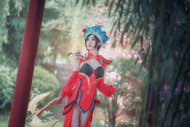 王者榮耀 虞姬 霸王別姬cosplay 妾身,待霸王歸來