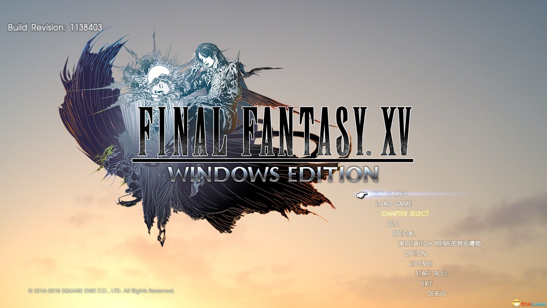 《最终幻想15》steam版本 游戏开启开发者模式攻略