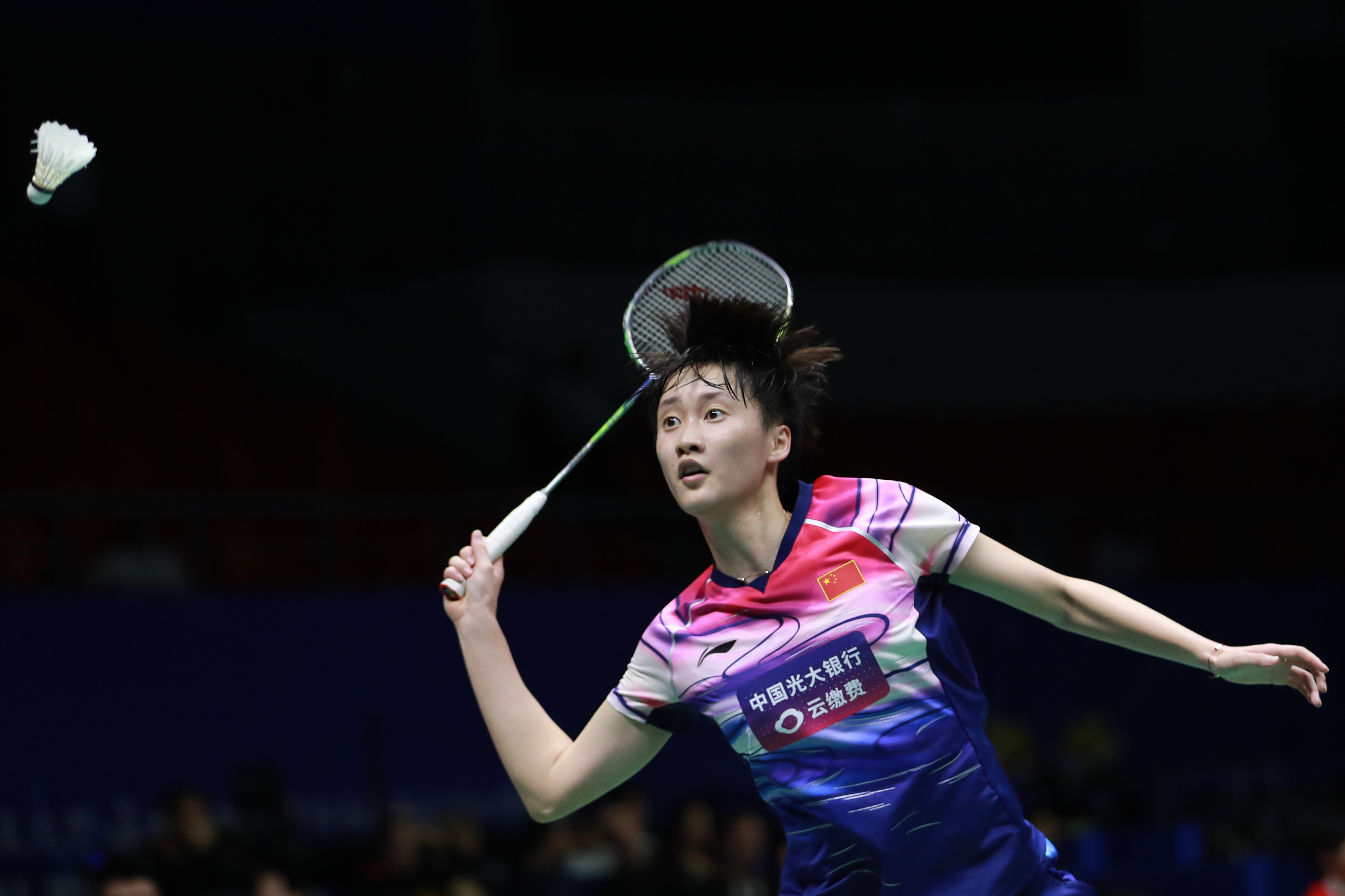 新华社照片,南宁,2019年5月22日    (体育)(16)羽毛球——苏迪曼杯