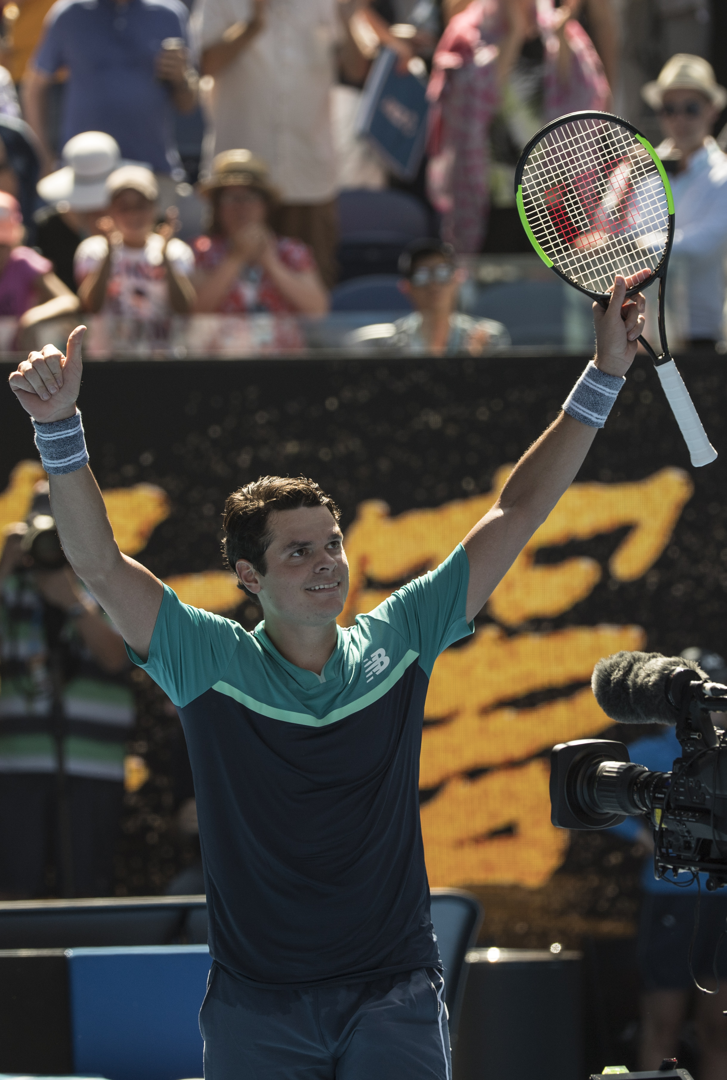 网球——澳网:拉奥尼奇胜兹维列夫(2)