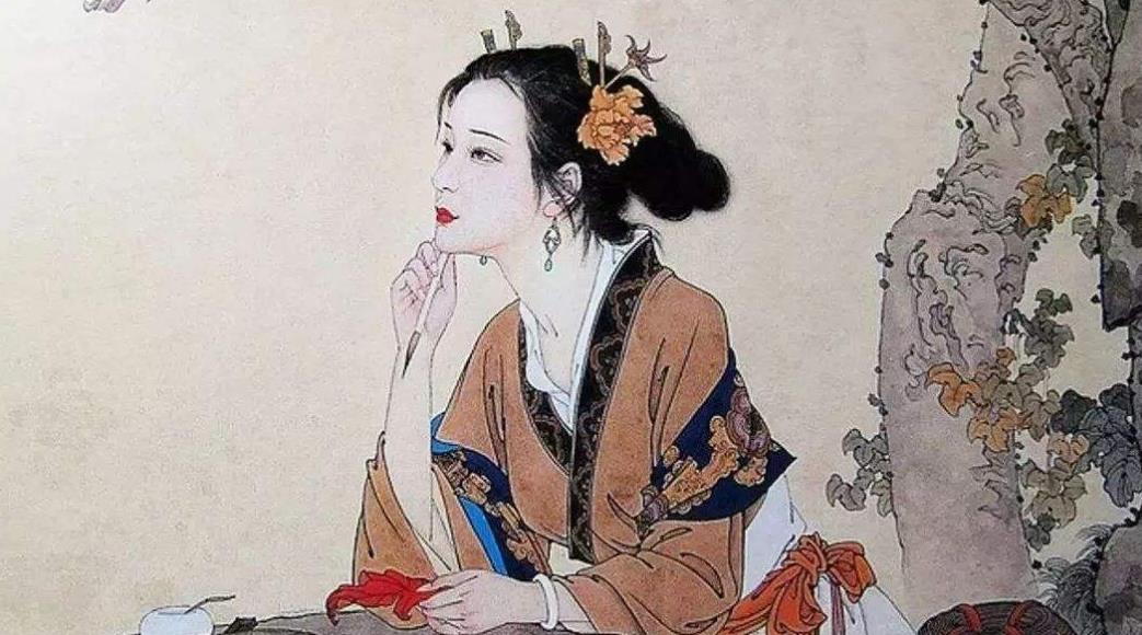 中国古代四大才女之李清照,千古词家李易安,一轮明月清辉照