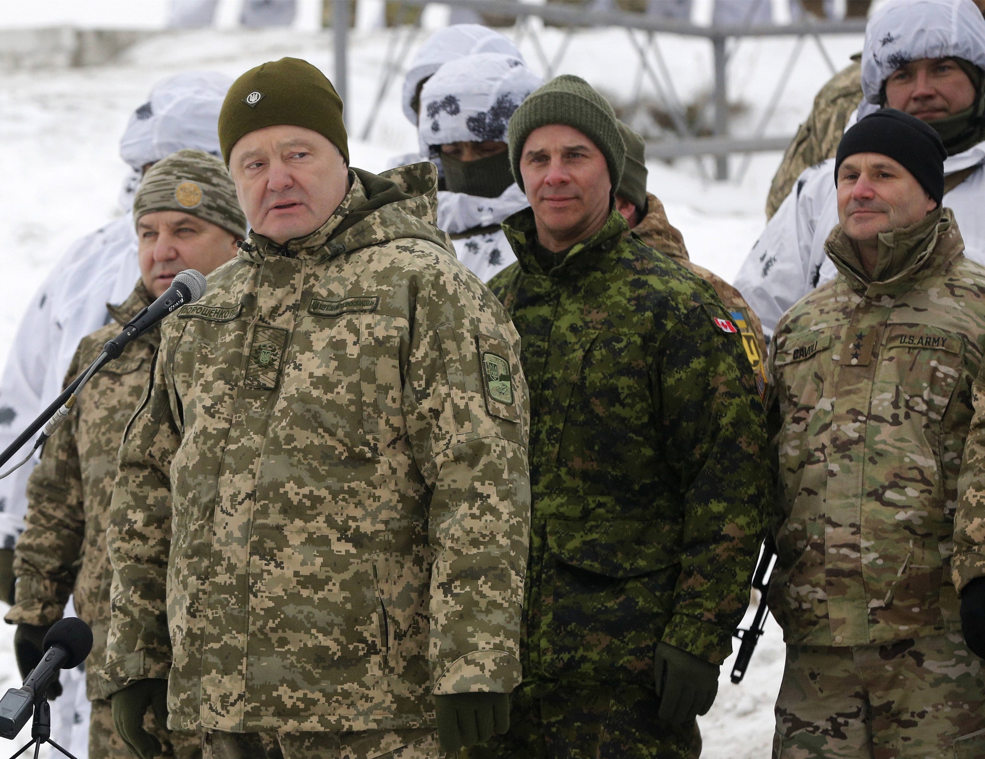 加拿大派出军队与乌克兰演习,乌总统:加拿大有国际主义精神