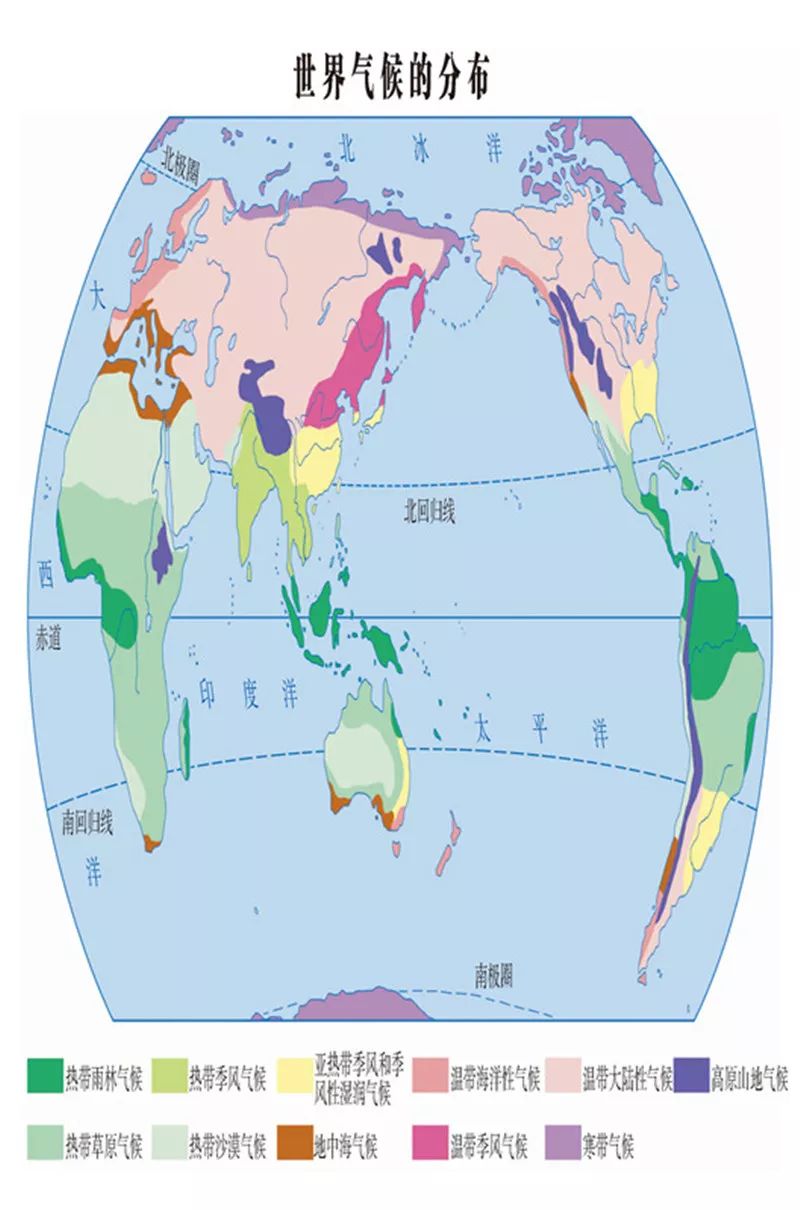 初中地理的这些重要"分界线", 你都记住了吗?6张图带你记住!