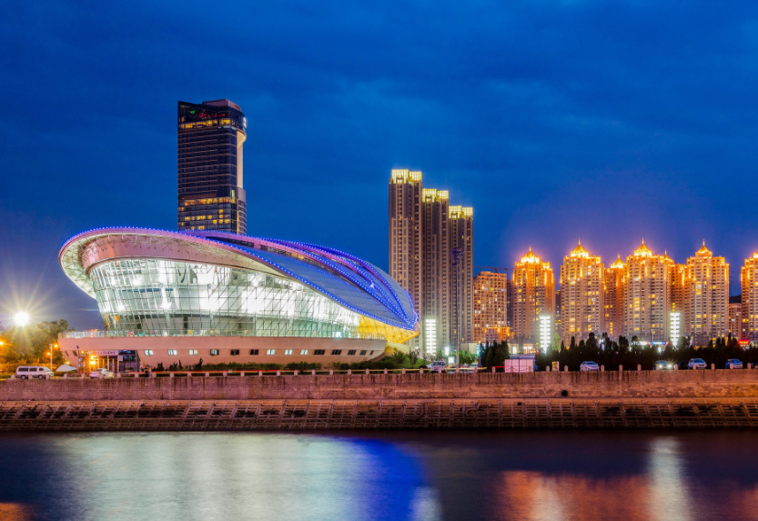 真实美景:辽宁大连城市风景图集大连,位于欧亚大陆东岸,中国东北辽东